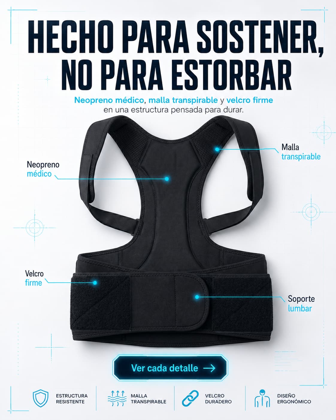 CORRECTOR <em>DE POSTURA