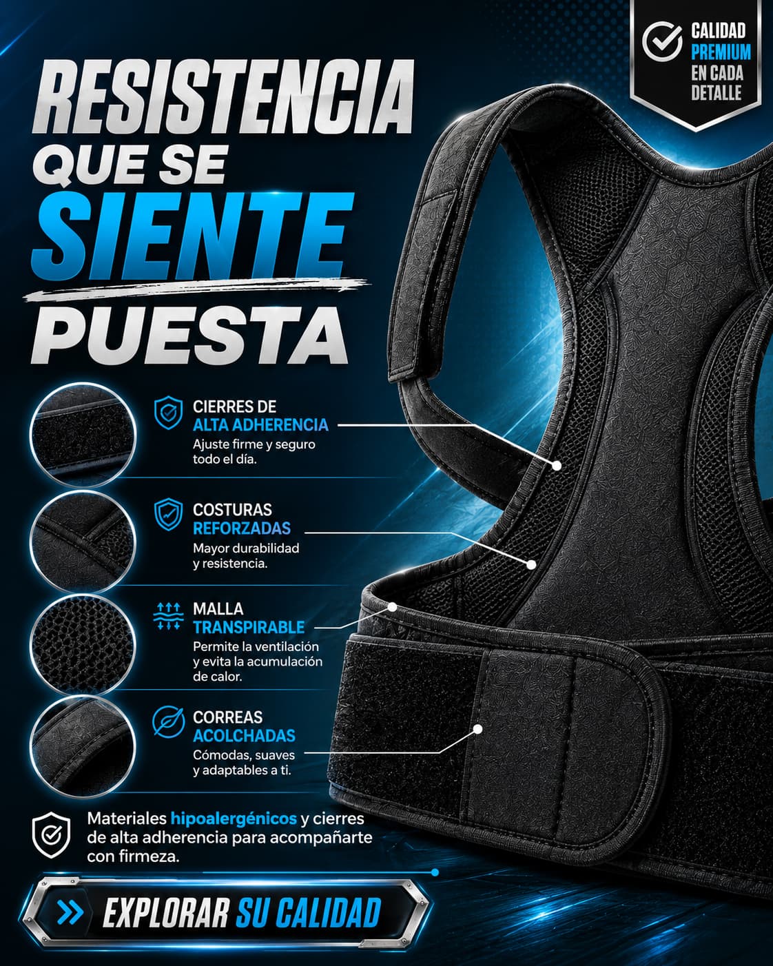 CORRECTOR <em>DE POSTURA